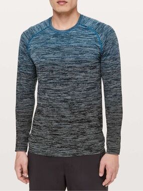 Lululemon Metal Vent Tech Long Sleeve Tee Blue M